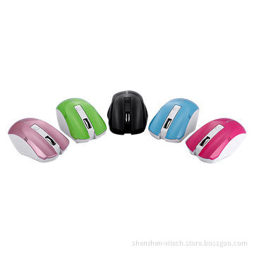 New colorful wireless mouse, RF, 2.4GHz